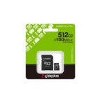 Kingston 512GB Micro SDXC Canvas 150MB/s [SDCS3/512GB - SDCS3/512GB