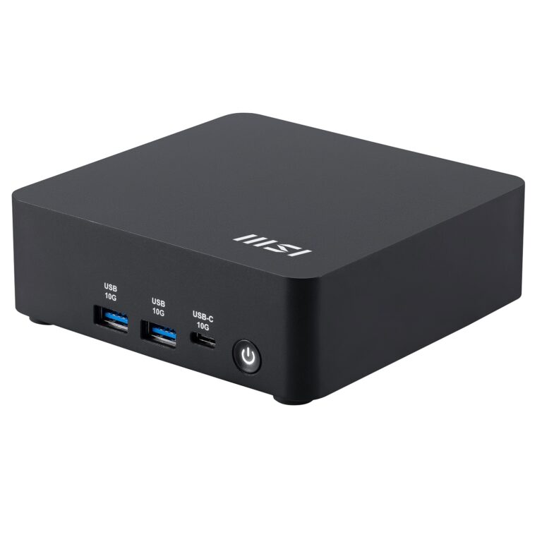 MSI CUBI NUC AI 1UMG-062EU [U5-125H] 16GB 512GB SSD OB VGA W11P Mini PC Beyaz - CUBI NUC AI 1UMG-062EU