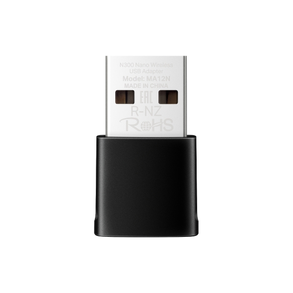 Tp-Link Mercusys MA12N N300 Nano 300Mbps Wi-Fi USB Adaptör - Net.Agu.Kab.0033