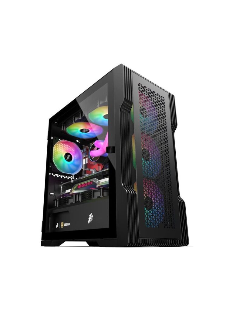 1ST Player TRILOBITE T3 600W 80+ ARGB MESH USB3.0 M-ATX Siyah Kasa - Bbi.Isl.Kas.Kas.0122